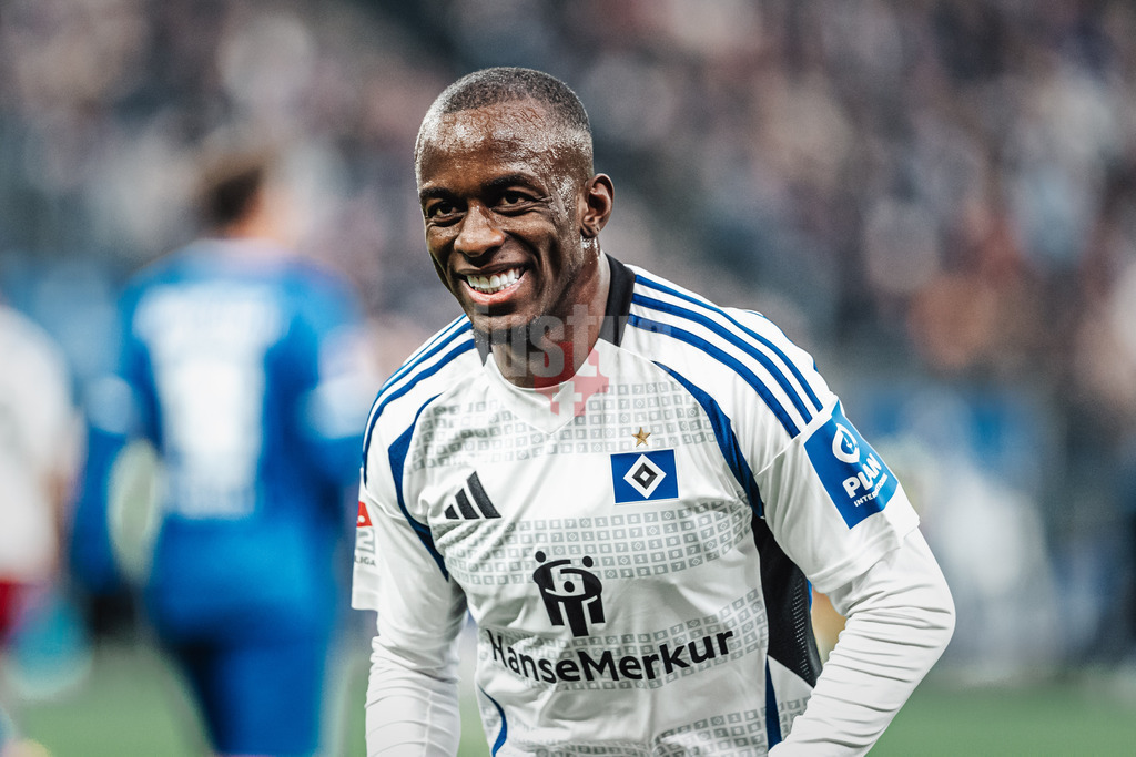 Fußball | Männer | Saison 2024/2025 | 2. Fußball-Bundesliga | 15. Spieltag | Hamburger SV vs. SV Darmstadt 98 | 08.12.2024 | Jean-Luc Dompe (#7, HSV)