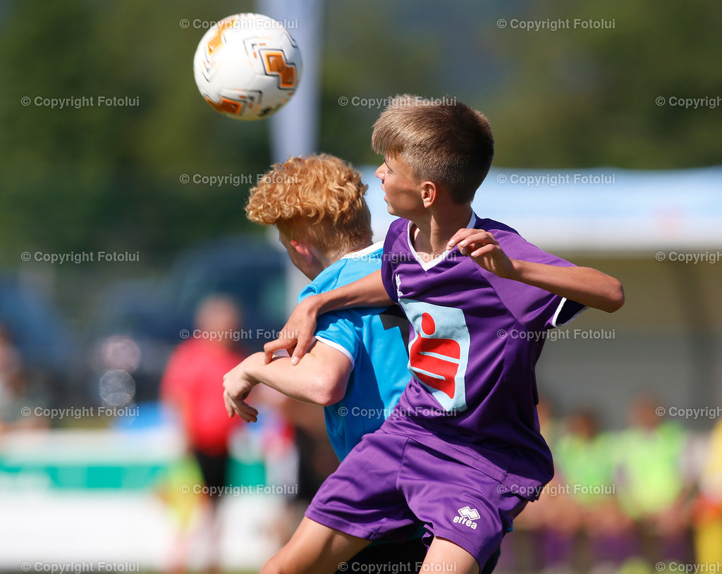 A_LUI_010622_71 | SPORT,FUSSBALL,SPARKASSE SCHUELERLIGA LANDESFINALE 2022 PETTENBACH 01.06.2022 IM BILD: (LAMBACH VIOLETT) UND (ROHRBACH BLAU) FOTO.FOTOLUI