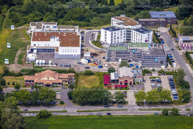 Castrop-Rauxel220706564 | Luftbild, Baustelle Evangelisches Krankenhaus Gesundheitscampus, Grutholzallee und B235, Rauxel, Castrop-Rauxel, Ruhrgebiet, Nordrhein-Westfalen, Deutschland