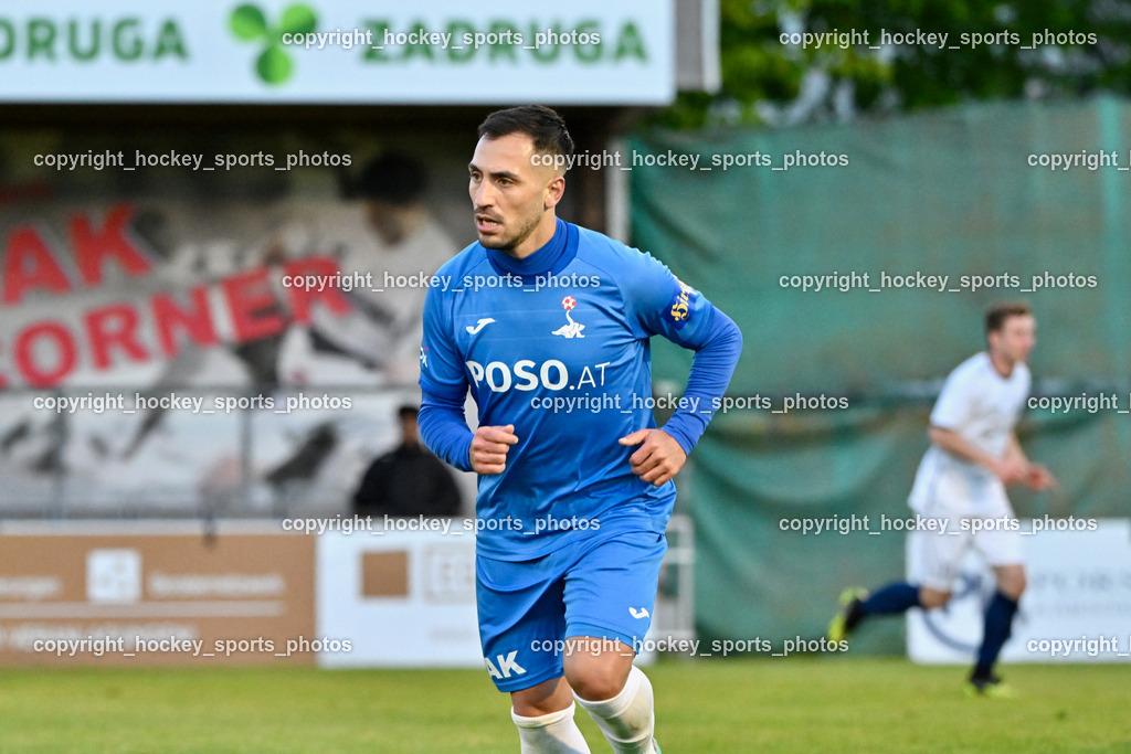 SAK vs. ATUS Velden 19.4.2024 | #10 Yosifov Svetlozar Angelov SAK, SAK vs. ATUS Velden 19.4.2024, SAK vs. ATUS Velden am 19.04.2024 in Klagenfurt (Sportpark Welzenegg), Austria, (Photo by Bernd Stefan)