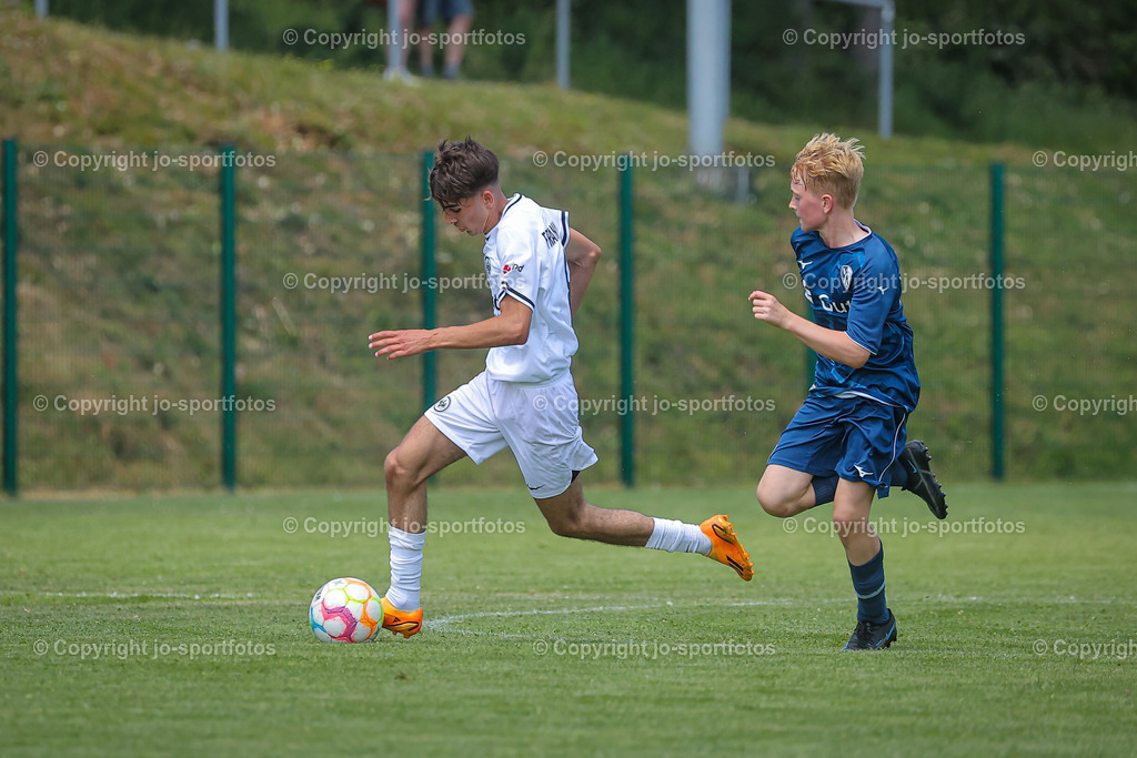 BQ3I6804 | 17.06.2023; Testspiel; Rasenplatz Offdilln; VfL Bochum U17 - Eintracht Frankfurt U17; Ergebnis: 3:1 (1:1)