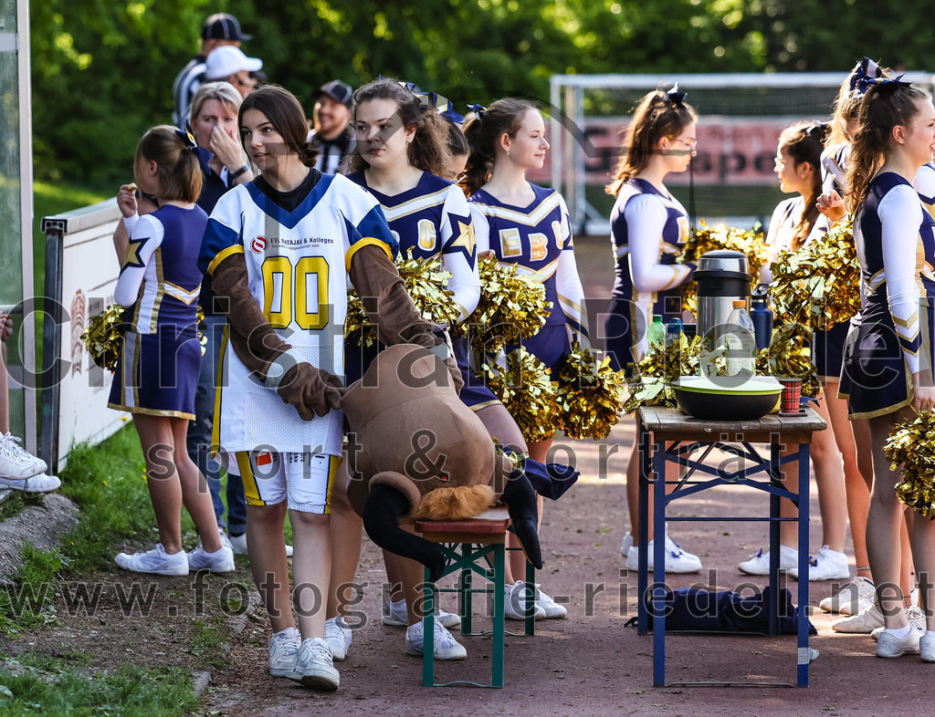 2022-05-14_007_Erding_Bulls_gegen_Munich_Cowboys_2 | Erding, Deutschland, 14.05.2022:
Fußball, Regionalliga 2022, 3. Spieltag, Erding Bulls gegen Munich Cowboys 2, Endergebnis: 20:30

Foto: Christian Riedel / fotografie-riedel.net