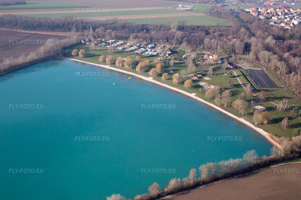 Vue aérienne: Vue de la ville à Lauterbourg dans le département Bas Rhin, France. Photo: IMG_085485.jpg prise le 24/12/2015 par Werner Riehm/FLY-FOTO.euRésolution de l'original: 5472 x 3648 px