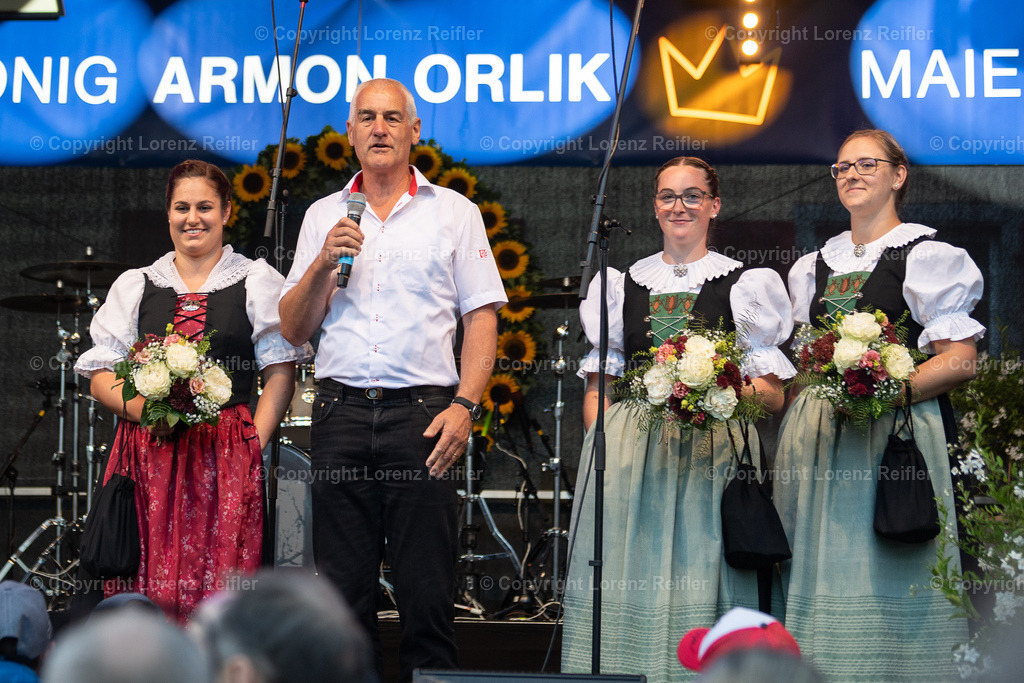 Schwingen -  ESAF Empfang Schwingerkönig 2025 | Maienfeld, 3.9.25, Schwingen - ESAF Empfang Schwingerkönig.