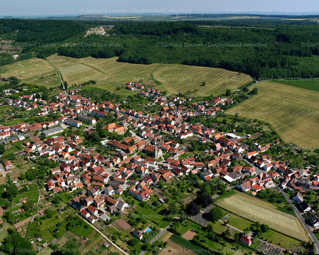 2634534 | DEUNA 09.06.2006 Stadtansicht des Innenstadtbereiches  in Deuna im Bundesland Thüringen, Deutschland // City view on down town  in Deuna in the state Thuringia, Germany Foto: Gerhard Launer