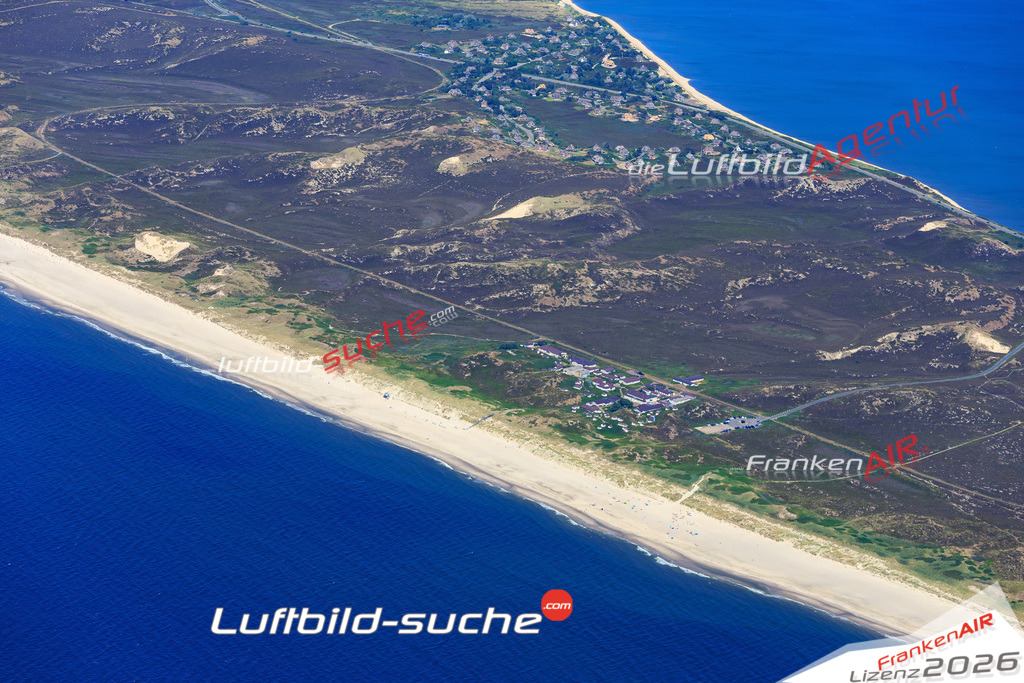 Die Luftbildaufnahme Nord - Sylt wurde 2018 mittels Flugzeug (keine Drohne) erstellt. Perfekte Schärfe und Druck- Auflösung- Garantiert!