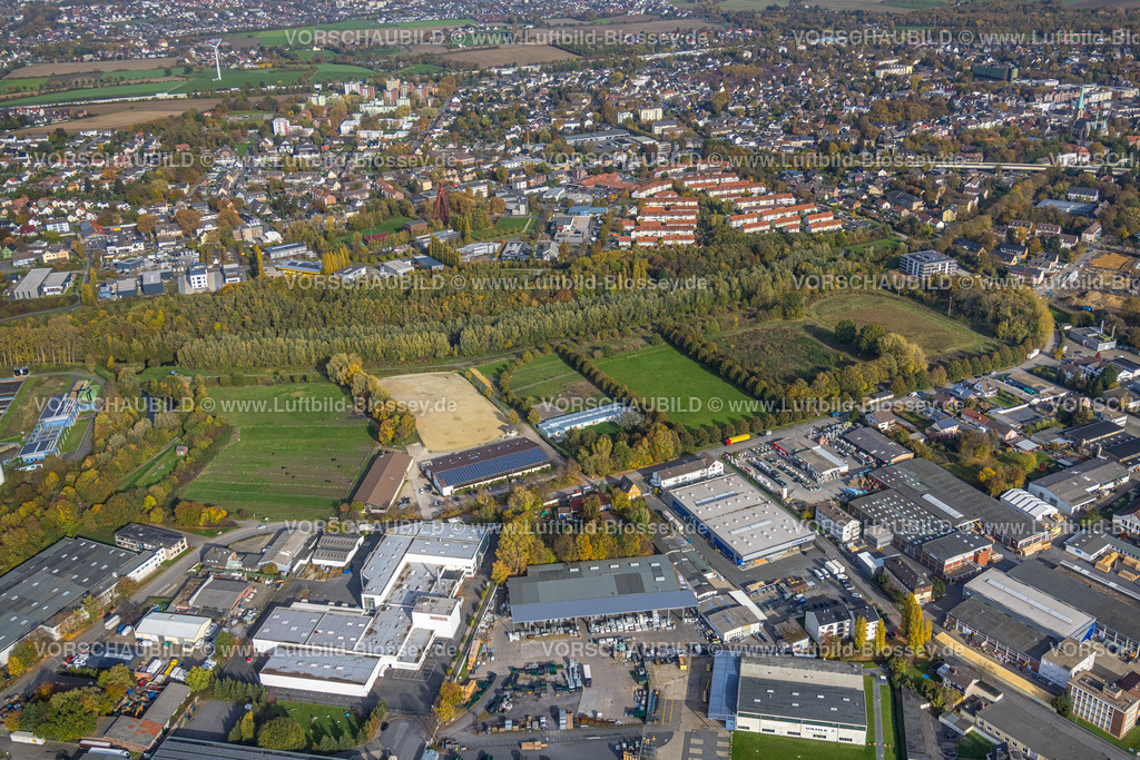 Kamen221012714 | Luftbild, geplantes Baugebiet am Gewerbegebiet Hemsack, altes Sportzentrum, Kamen, Ruhrgebiet, Nordrhein-Westfalen, Deutschland