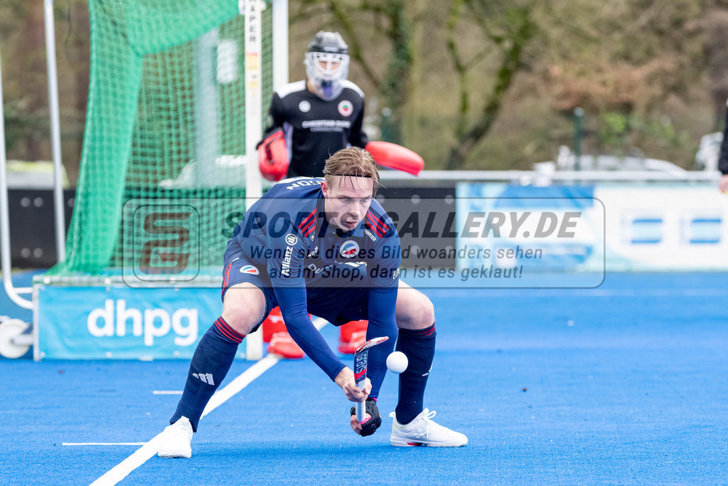 HK_20240323_109906 | 1. Bundesliga Hockey Herren Crefelder HTC - Mannheimer HC am 23.3.2024 Crefelder HTC  Hüttenallee, Krefeld , Tim Seagon ( Mannheimer HC #10 )