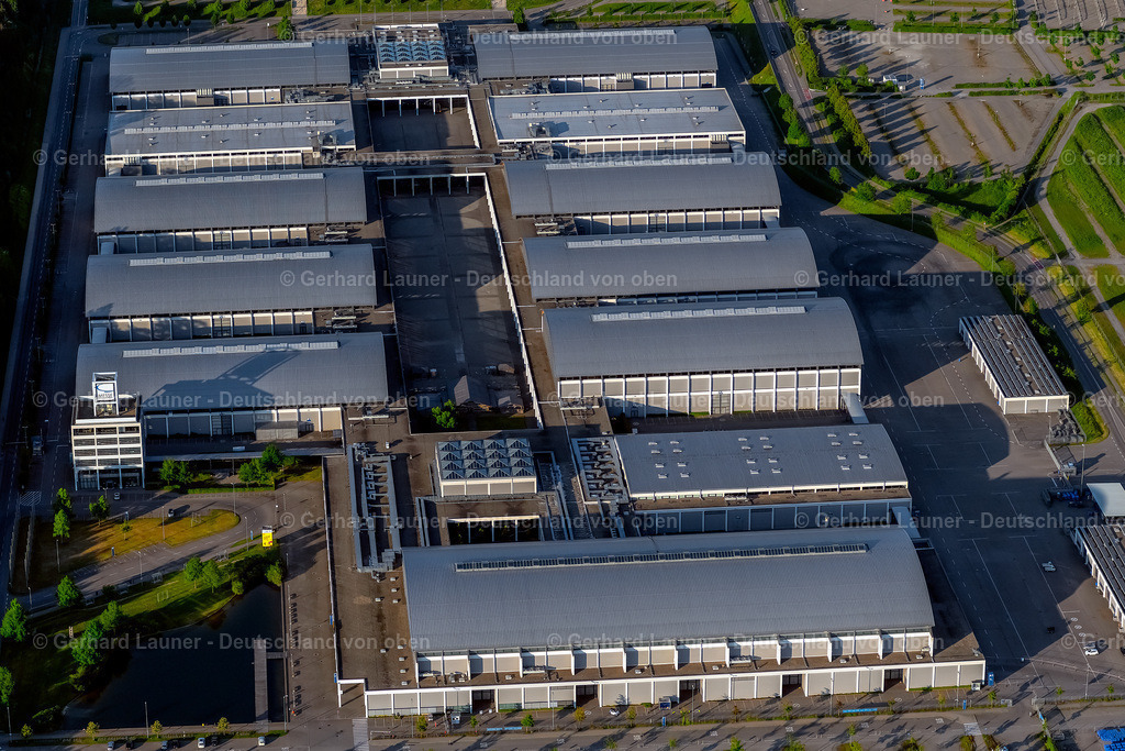 4028766 | FRIEDRICHSHAFEN 17.05.2020 Ausstellungsgelände und Messehallen der Messe in Friedrichshafen im Bundesland Baden-Württemberg, Deutschland. Weiterführende Informationen bei: Messe Friedrichshafen GmbH. // Exhibition grounds and exhibition halls of the Messe in Friedrichshafen in the state Baden-Wuerttemberg, Germany. Further information at: Messe Friedrichshafen GmbH. Foto: Gerhard Launer