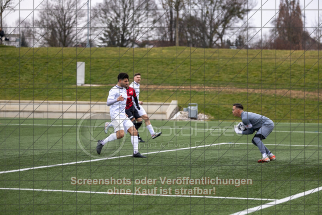 20250316_160653_0127 | #,TSV Bad Boll (rot) vs. TSV Weilimdorf (weiß), Fussball, Landesliga 2 - wfv, 18. Spieltag, Saison 2024/2025, Kunstrasenplatz, Erlengarten 37, 73087 Bad Boll, 16.03.2025 - 15:00 Uhr,Foto: PhotoPeet-Sportfotografie/Peter Harich