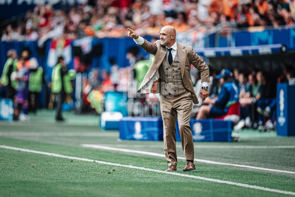 Fußball | Herren | UEFA-Fußball-Europameisterschaft 2024 | Gruppe D | Polen vs. Niederlande | 16.06.2024 | Trainer Michal Probierz (Polen)