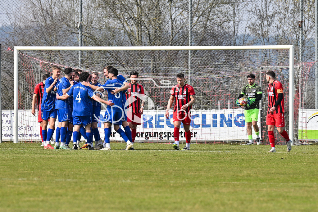 FC Affing - SSV Almoos-Petersdorf | Jubel nach Treffer zum 0-1