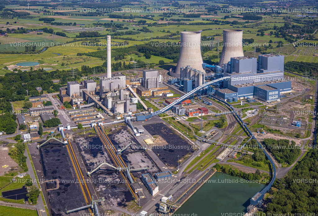 Hamm220504519 | Luftbild, RWE Kraftwerk Westfalen, Uentrop, Hamm, Ruhrgebiet, Nordrhein-Westfalen, Deutschland