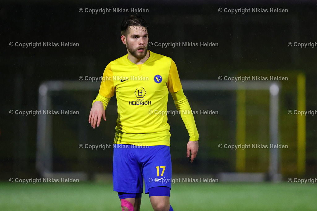 NH_SCVictoriaHamburg_Teutonia05_OberligaHamburg_14112025 | #17 Darijo Maksimovic (SC Victoria Hamburg)Fußball I Herren I Gamesright Oberliga Hamburg I Saison 2025-2026  I 17. Spieltag I SC Victoria Hamburg - Teutonia 05 I 14.11.2025 I Stadion Hoheluft