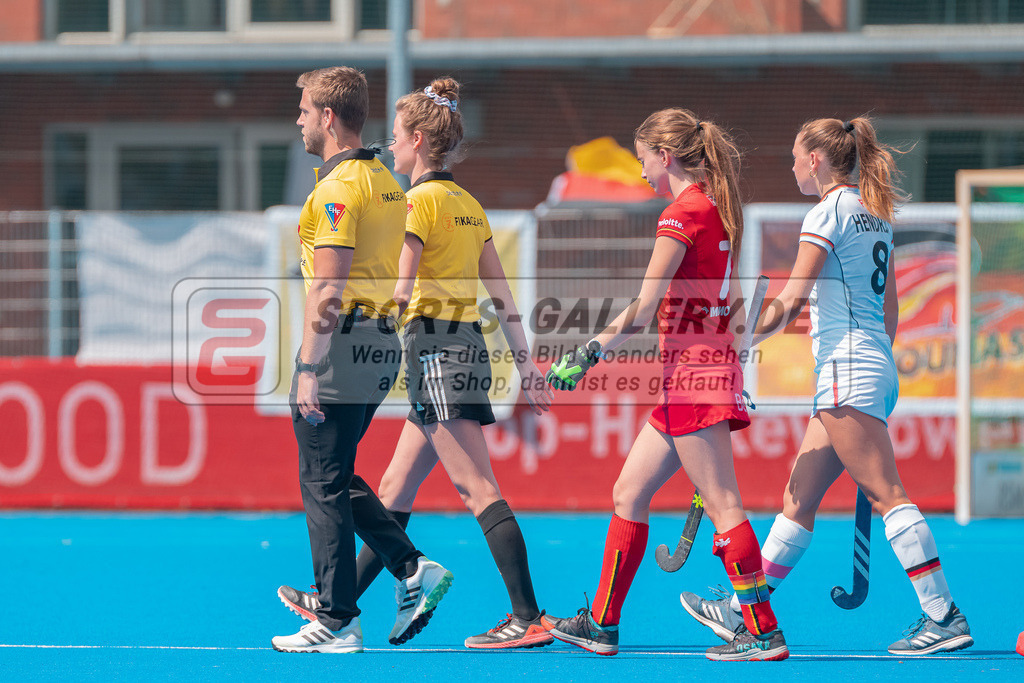 HK_20230712_101499 | Euro Hockey WU18 Belgium vs Germany Championship Girls &amp; Boys am 12.7.2023 CHTC , Krefeld ,