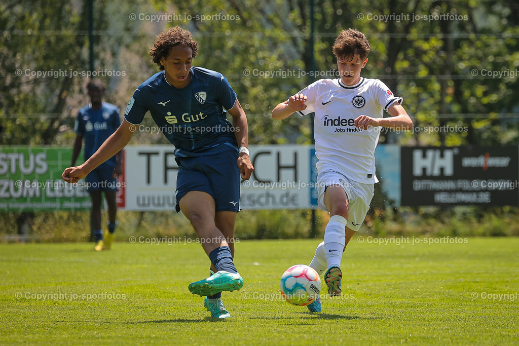 BQ3I4690 | 17.06.2023; Testspiel; Rasenplatz Offdilln; VfL Bochum U17 - Eintracht Frankfurt U17; Ergebnis: 3:1 (1:1)