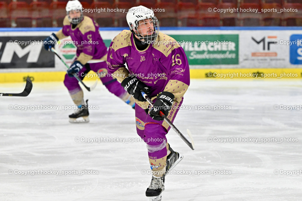 EC Kellerberg vs. EC Arnoldstein | #16 Tischner Lukas EC Kellerberg, EC Kellerberg vs. EC Arnoldstein, EC Kellerberg vs. EC Arnoldstein am 31.01.2025 in Villach (Stadthalle Villach), Austria, (Photo by Bernd Stefan)