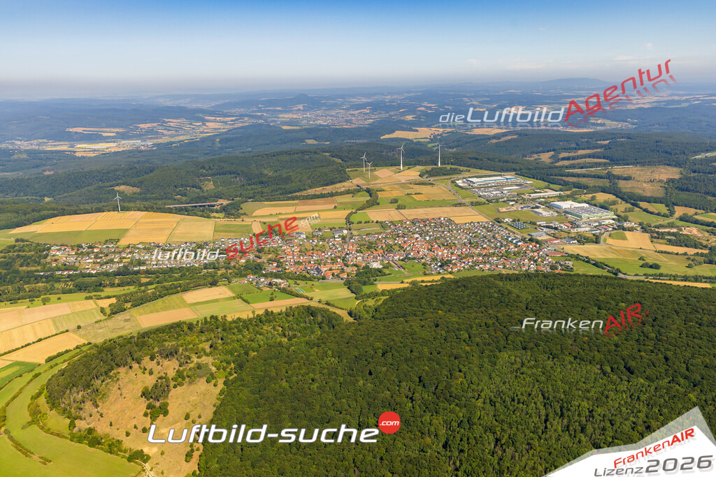 Luftaufnahme von  - Die Luftaufnahme wurde 2025 vom UL-Flugzeug heraus erstellt ( keine Drohne ) - Hochauflösende Luftaufnahme - für professionelle Ausdrucke geeignet.Hier alle&nbsp;Infos zur Lizenzierung der LuftaufnahmeWir fliegen auch dieses Jahr wieder in Ihre Region um Luftbilder zu erstellen.- Luftbild anfragen