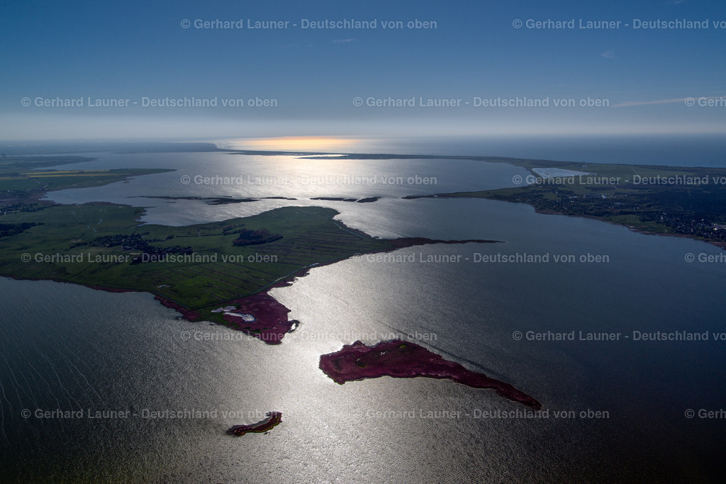 3801291 | Nationalpark Vorpommersche Boddenlandschaft, BORN A. DARß 25.08.2016 Wasseroberfläche an der Meeres- Küste der Ostee mit Blick auf den Saaler Bodden in Born am Darß an der Ostseeküste im Bundesland Mecklenburg-Vorpommern, Deutschland. // Water surface on the sea coast of the Ostee with a view of the Saaler Bodden in Born am Darss on the Baltic Sea coast in the state Mecklenburg - Western Pomerania, Germany. Foto: Gerhard Launer