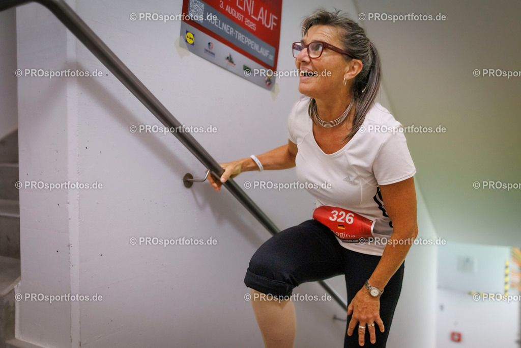 KölnTurm Treppenlauf; Köln, 03.08.2025 | Impressionen vom KölnTurm Treppenlauf am 03.08.2025 in Köln (Nordrhein-Westfalen). 