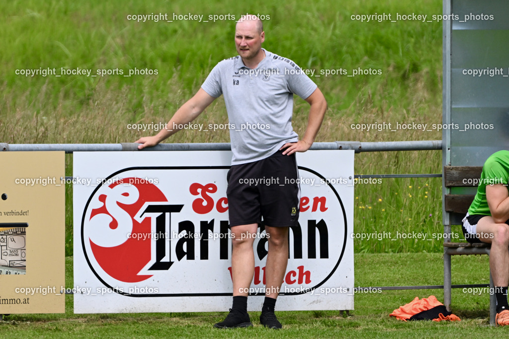 ATUS Velden vs. VST Völkermarkt | Tormann Coach VST Völkermarkt Andreas Kuster, ATUS Velden vs. VST Völkermarkt, ATUS Velden vs. VST Völkermarkt am 30.05.2024 in St. Egyden (Sportpark St. Egyden), Austria, (Photo by Bernd Stefan)