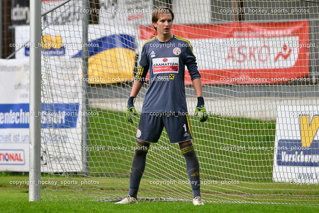 WSG Radenthein vs. SV Rapid Lienz | #1 Simon Josef Rauter WSG Radenthein, WSG Radenthein vs. SV Rapid Lienz, WSG Radenthein vs. SV Rapid Lienz am 30.08.2025 in Radenthein (Sportplatz Radenthein), Austria, (Photo by Bernd Stefan)
