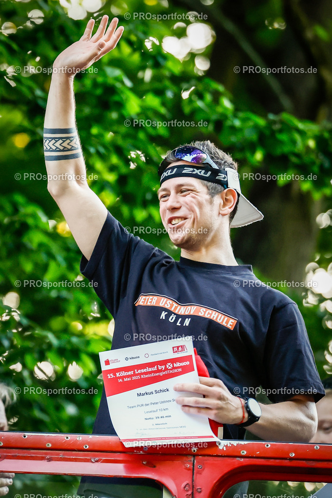 15. Koelner Leselauf in Koeln, 14.05.2025 | Impressionen vom 15. Koelner Leselauf am 14.05.2025 im Sportpark Muengersdorf in Koeln. Foto: BEAUTIFUL SPORTS/Axel Kohring