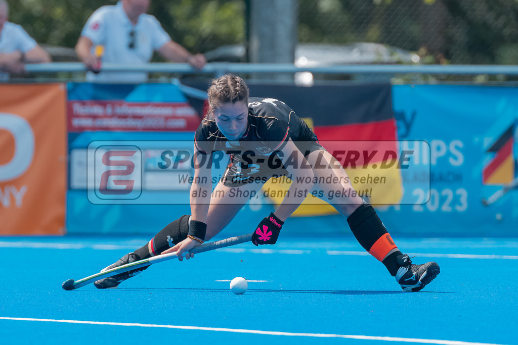 HK_20230710_2-17 | Euro Hockey WU18 France - Germany Championship Girls &amp; Boys am 10.7.2023 CHTC , Krefeld ,