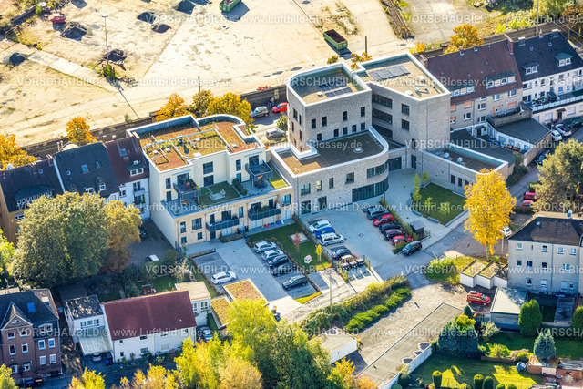 Hamm241007107 | Luftbild, Stadtteilzentrum Neubau an der Wilhelmstraße, Mitte, Hamm, Ruhrgebiet, Nordrhein-Westfalen, Deutschland
