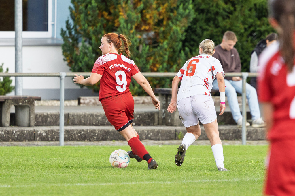 HÄRFCH_250914_0281 | FC Härtsfeld 03 vs. 1.FC Heidenheim 1846 II, Fußball, Frauen, Bezirksliga, 2025/2026, 1. Spieltag, 14.09.2025 in Dischingen(Foto: Michael Bulling) - Realisiert mit Pictrs.com