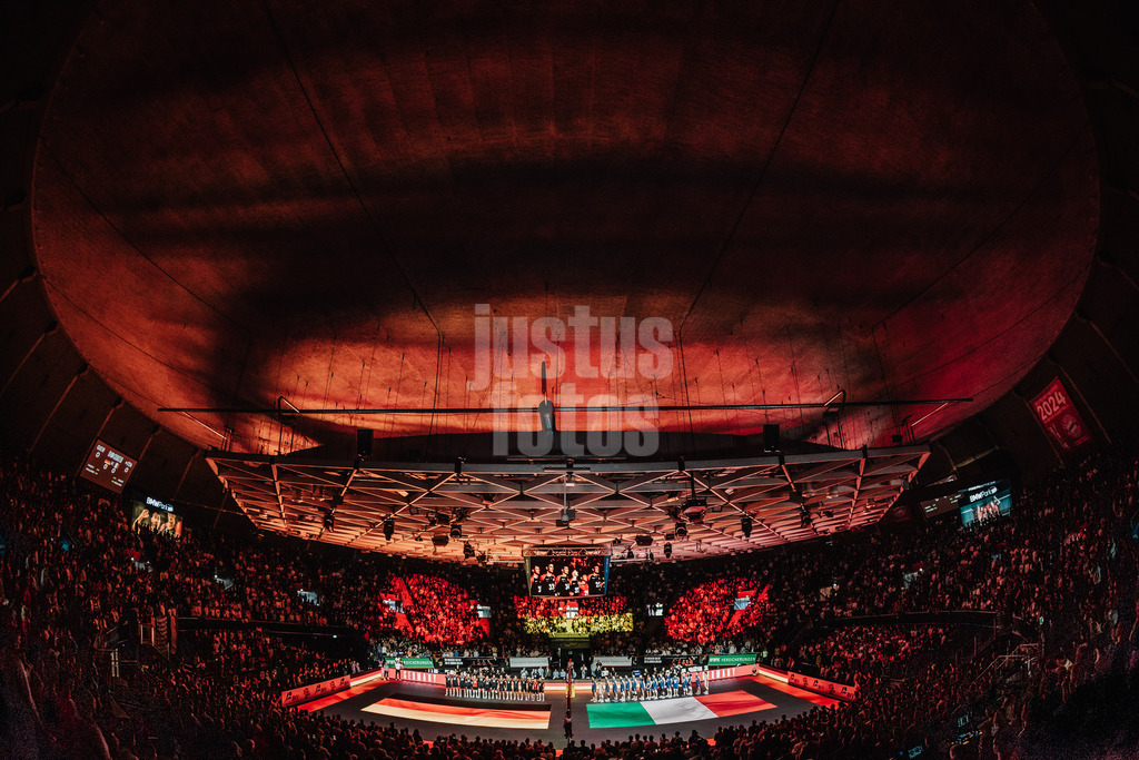 Volleyball | Männer | Testspiel | Deutschland vs. Italien | 26.05.2025 | Der Ausverkaufte BMW Park Nationalhymne Deutschland