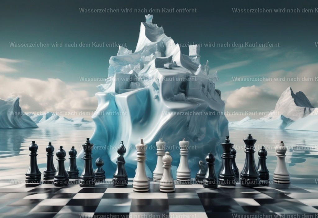 Schach Zubehör_Schach am Eisberg | Entdecke einzigartige Schach Poster, Leinwandbilder, T-Shirts &amp; Tassen im Bildershop. Perfekt für Schachfans &amp; als Geschenk! Jetzt Schachmotive online kaufen und stilvoll Akzente setzen. - Realisiert mit Pictrs.com