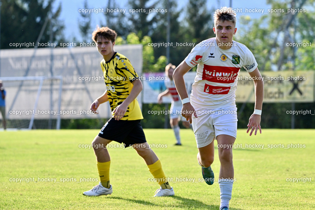 FC Faakersee vs. Rapid Lienz  | #16 Sandro Unterreiner Rapid Lienz, FC Faakersee vs. Rapid Lienz , FC Faakersee vs. Rapid Lienz  am 04.08.2024 in Faakersee (Sportplatz Faakersee), Austria, (Photo by Bernd Stefan)