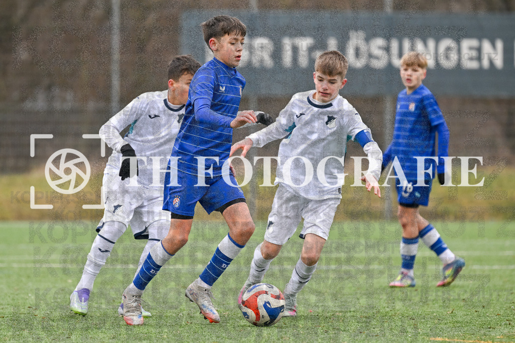 GER, PS-Immo-Cup, Fussball, PS-Immo-Cup 2026,U13 Feldturnier, 18.01.2026 | Dinamo Zagreb, TSG Hoffenheim