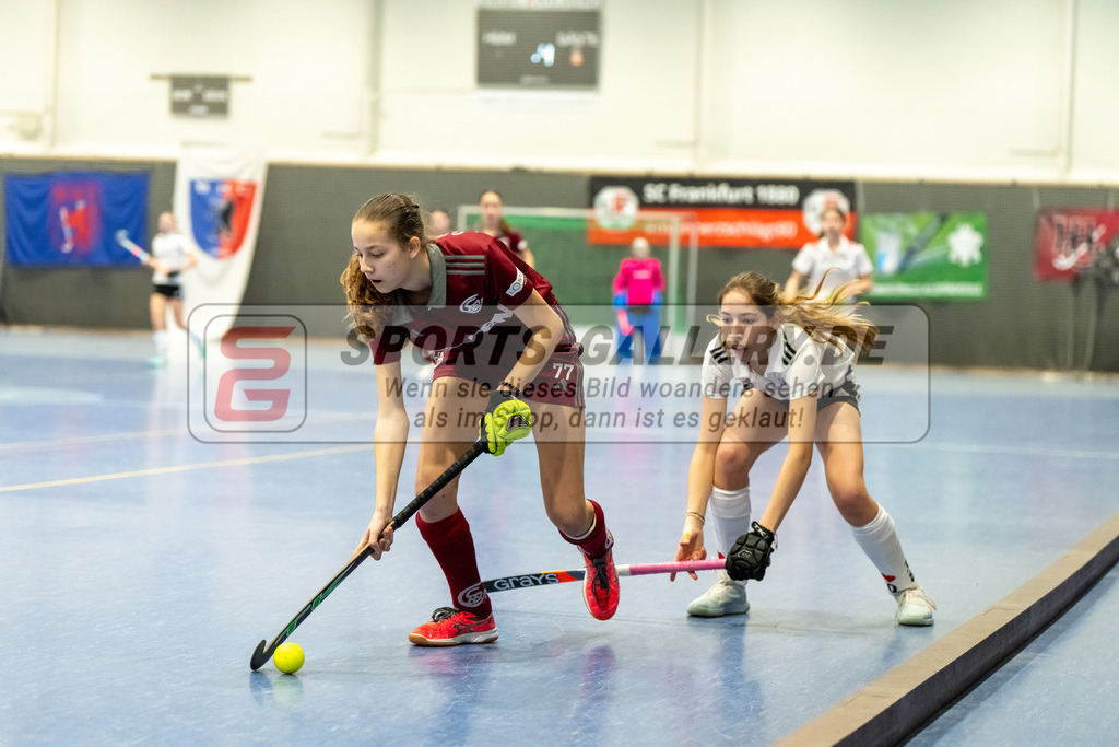 HK_20250223_103009 | Deutsche Meisterschaft wU14 Spiel um Platz 3  am 23.2.2025 Düsseldorfer HC, Düsseldorf
