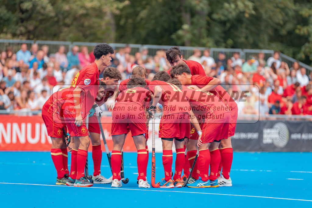 HK_20230715_102505 | Euro Hockey MU18 SF2 Spain vs Germany Championship Girls &amp; Boys am 15.7.2023 CHTC , Krefeld ,