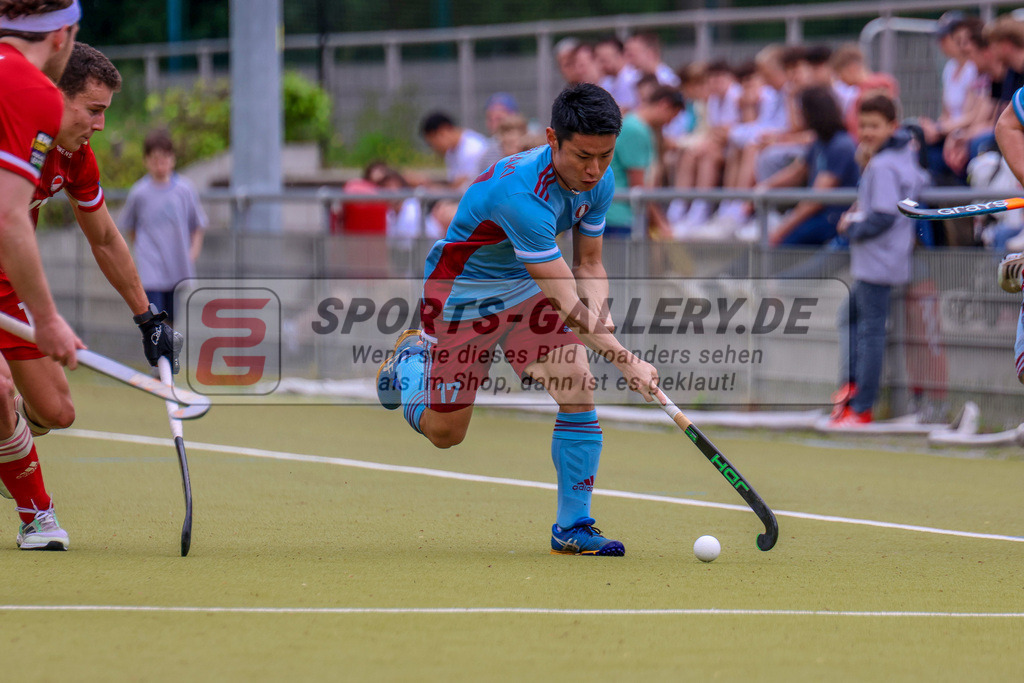 MJ_2023-05-07 - M - RWK - UHC-13 | Koji Yamasaki (UHC Hamburg #17), Rot-Weiss Köln - UHC Hamburg am 7.5.2023 im KTHC Hockeypark, Köln