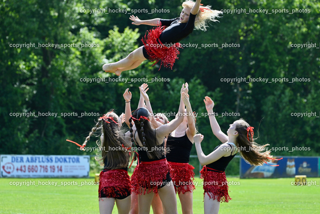 Carinthian Lions vs. Cineplexx Blue Devils | Sportakrobatik Spittal an der Drau, Carinthian Lions vs. Cineplexx Blue Devils, Carinthian Lions vs. Cineplexx Blue Devils am 09.06.2025 in Klagenfurt (ASV Sportplatz), Austria, (Photo by Bernd Stefan)