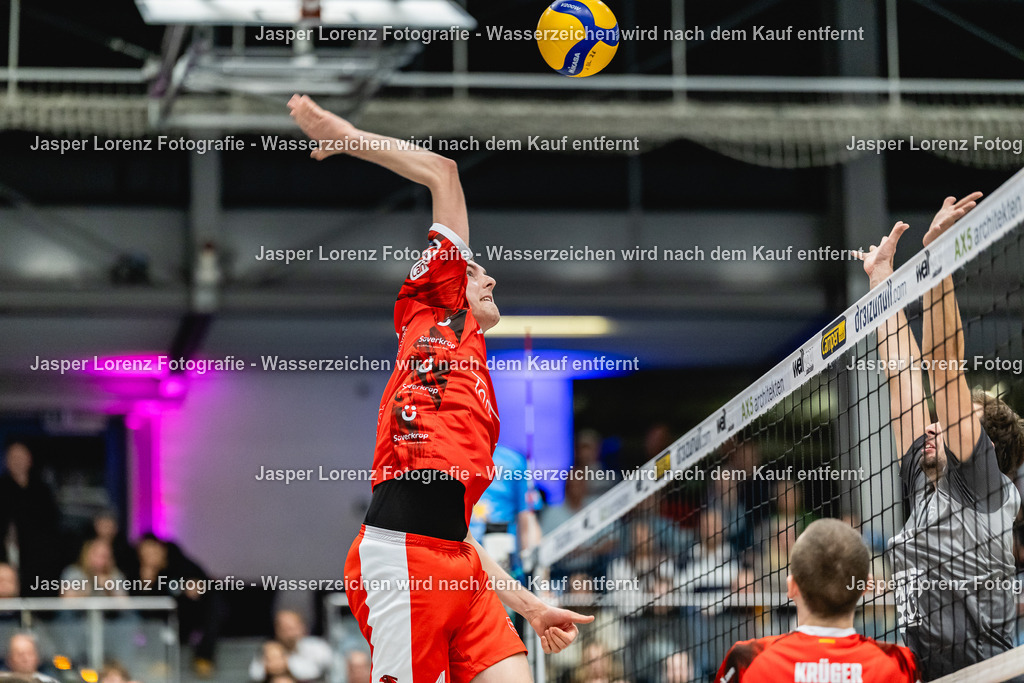 Volleyball I Herren I Saison 2026-2027 I 2. Bundesliga Nord I 06. Spieltag I Kieler TV - VV Humann Essen | Jasper Lorenz Fotografie - Realisiert mit Pictrs.com