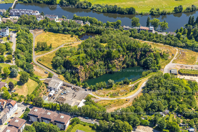Muelheim230704269 | Luftbild, Steinbruch Rauen, Broich - Ost, Mülheim an der Ruhr, Ruhrgebiet, Nordrhein-Westfalen, Deutschland