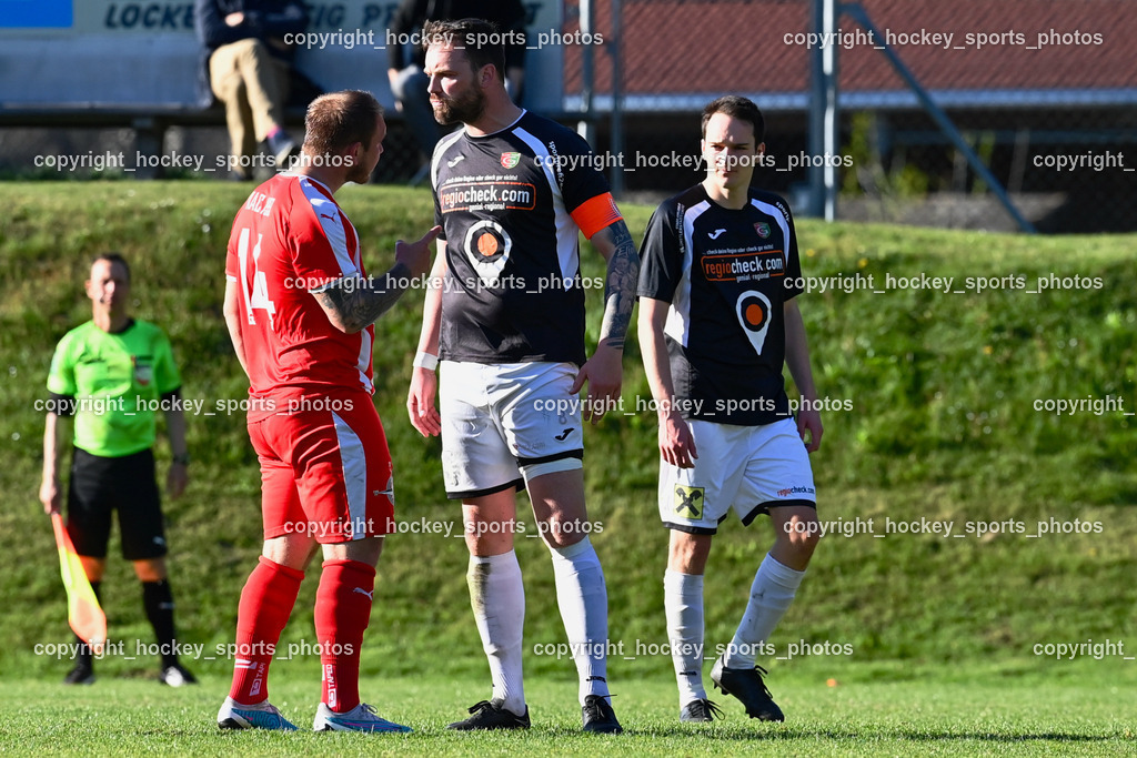 FC Gmünd vs. FC KAC 1909 22.4.2023 | #8 Udo Gasser, #14 Andreas Bernhard Schritliser, #2 Sandro Unterkofler