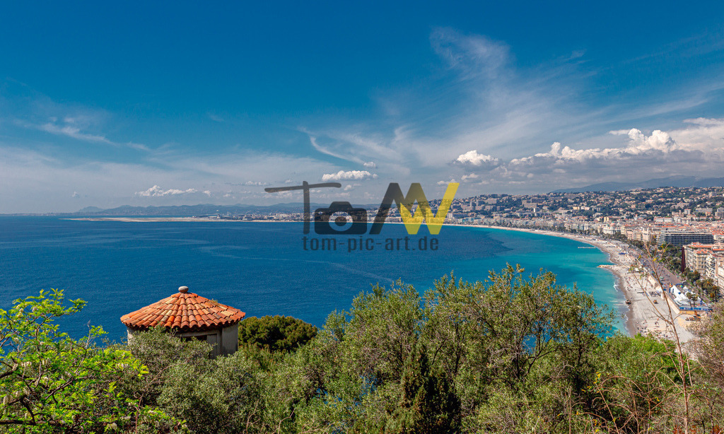 Traumhafter Meer Blick über Nizza an der Côte d’Azur-France | Nizza! Ein wunderschöne Stadt an der Côte d’Azur. - Realisiert mit Pictrs.com