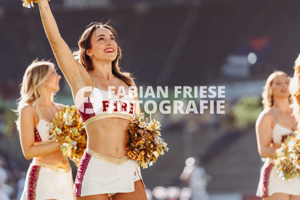GER Rhein Fire vs. Alpine Rams, American Football, AFLE, Saison 2026, 01.08.2026 | GER Rhein Fire vs. Alpine Rams, American Football, AFLE, Saison 2026, 01.08.2026Foto: Eibner-Pressefoto/Fabian Friese - Realisiert mit Pictrs.com