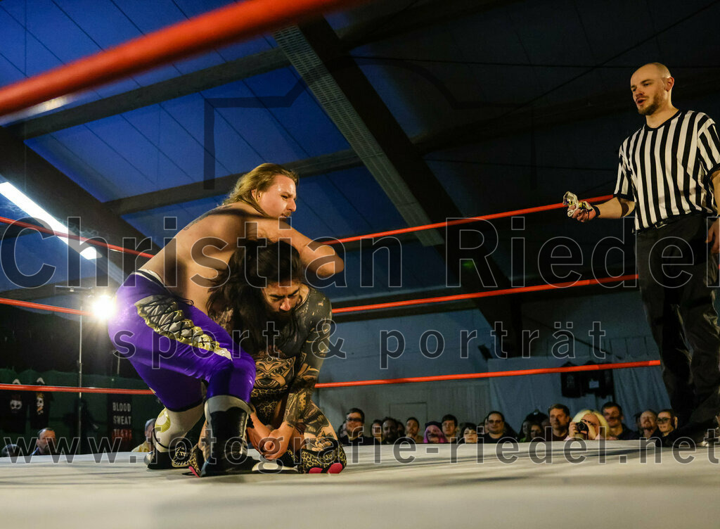 2023-03-11_072_EWS_Wrestling_ERDING | Erding, Deutschland, 11.03.2023:
Wrestling, Saison 2023, EWS Wrestling ERDING

Foto: Christian Riedel / fotografie-riedel.net