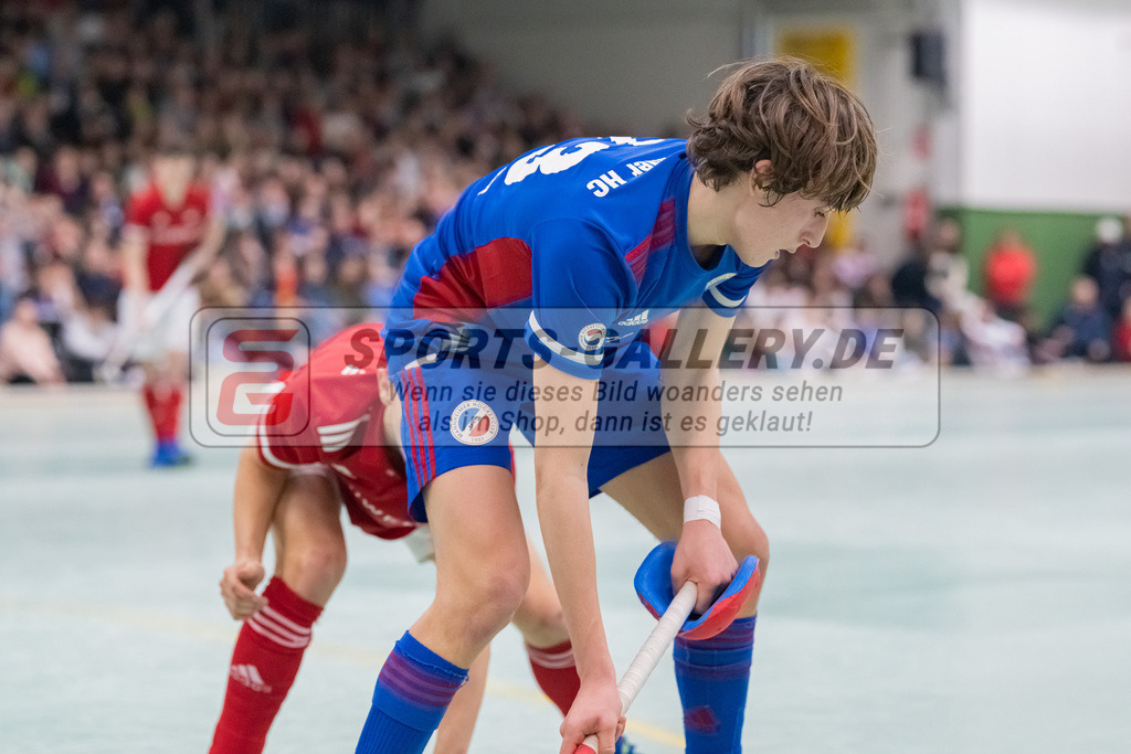 HK_20230305_106324 | Deutsche Meisterschaft MU16 Finale Mannheimer HC - Rot-Weiss Köln / Ehrungen am 5.3.2023 RWK, Köln ,