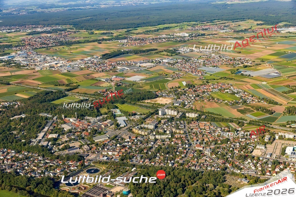 Ronhof Fürth Bild- Das Luftbild wurde 2025 vom UL-Flugzeug heraus erstellt ( keine Drohne ) - Hochauflösende Luftaufnahme -Nicht vergleichbar mit Google Maps oder Satelittenbilder- Die Geschenkidee !Mit Lizenz und Bildrechte bestellbar
