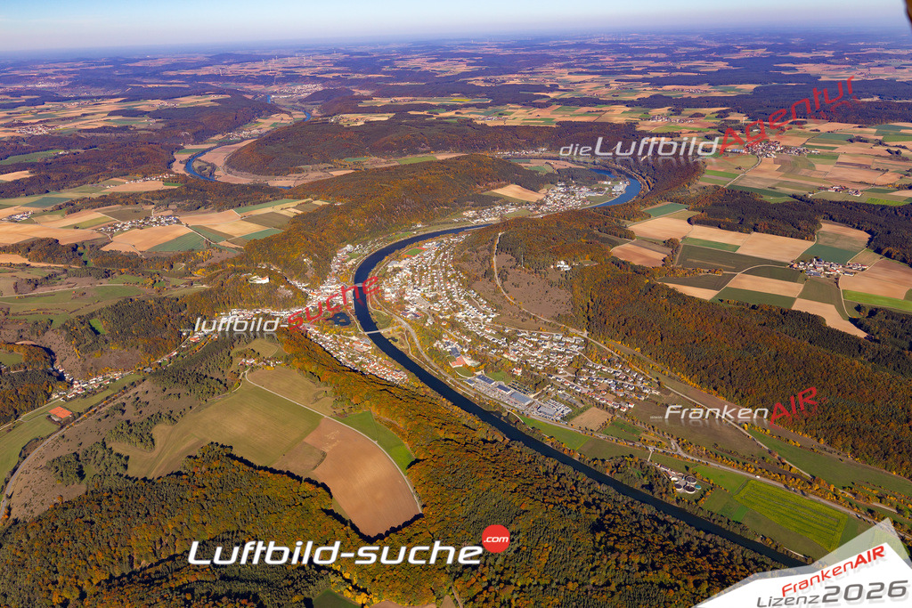Das Luftbild der Stadt Riedenburg wurde 2018 vom Flugzeug heraus erstellt (keine Drohne) Aufnahmehöhe ca.400 Meter- hohe Auflösung für beste Druck-Qualität