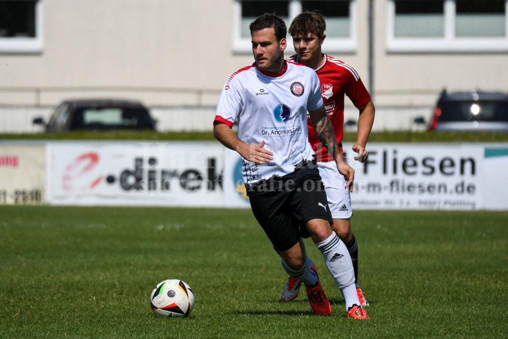 SpVgg Plattling : TSV Mauth I Testspiel 21.06.2025 I Bezirksliga West ( BzL Ndb. West) | Julian Gwinner (SpVgg Plattling) - Realisiert mit Pictrs.com