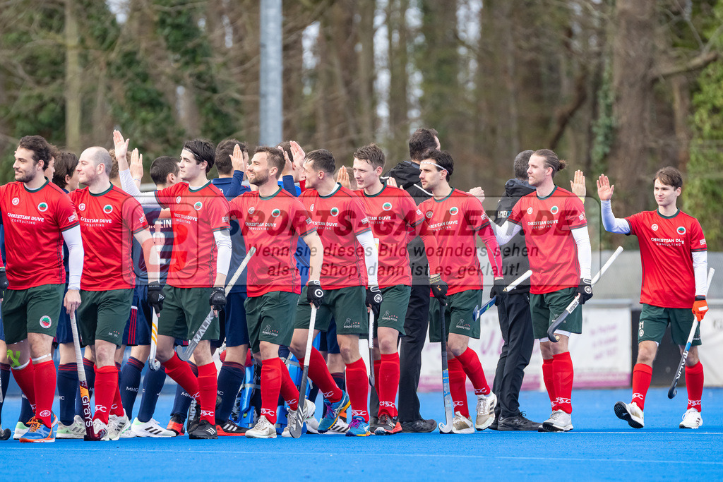HK_20240323_109879 | 1. Bundesliga Hockey Herren Crefelder HTC - Mannheimer HC am 23.3.2024 Crefelder HTC  Hüttenallee, Krefeld ,