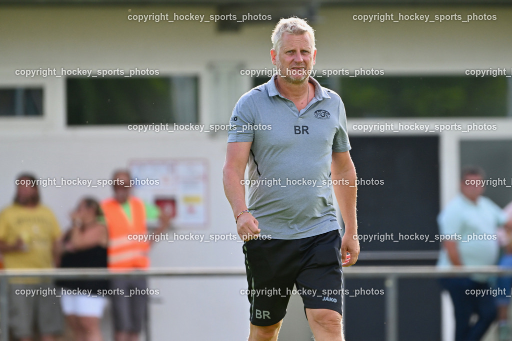 MSC Magdalen vs. ATUS Nötsch  | Headcoach MSC Magdalen Bernhard Rekelj, MSC Magdalen vs. ATUS Nötsch , MSC Magdalen vs. ATUS Nötsch  am 18.07.2025 in Villach (Sportplatz Magdalen), Austria, (Photo by Bernd Stefan)
